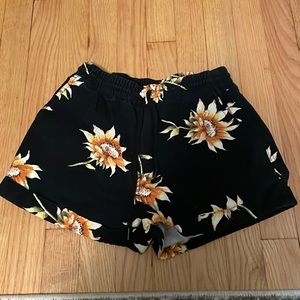 Forever 21 flower shorts